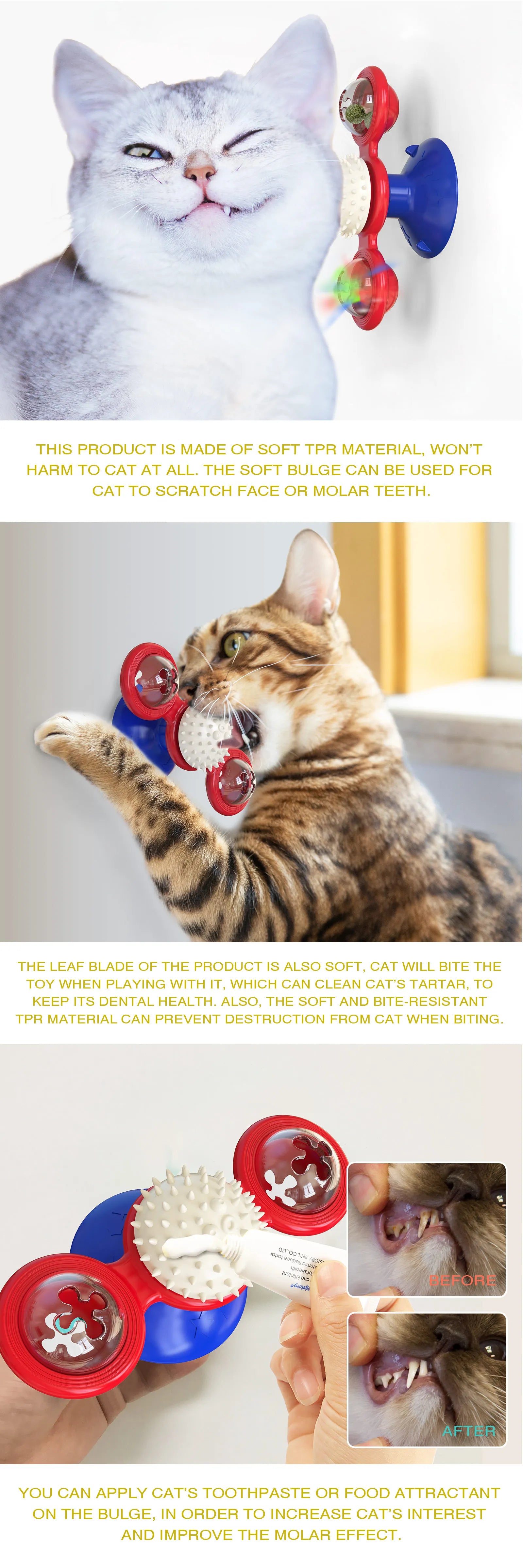 Windmill Interactive Cat Toy