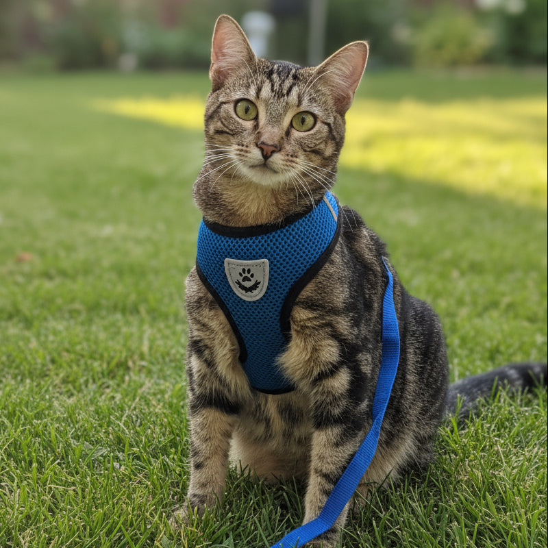 Pet Harness and Leash For Cats.