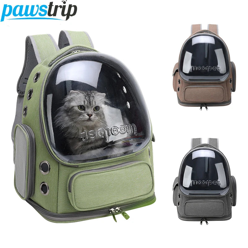 Transparent Travel Backpack for Cats