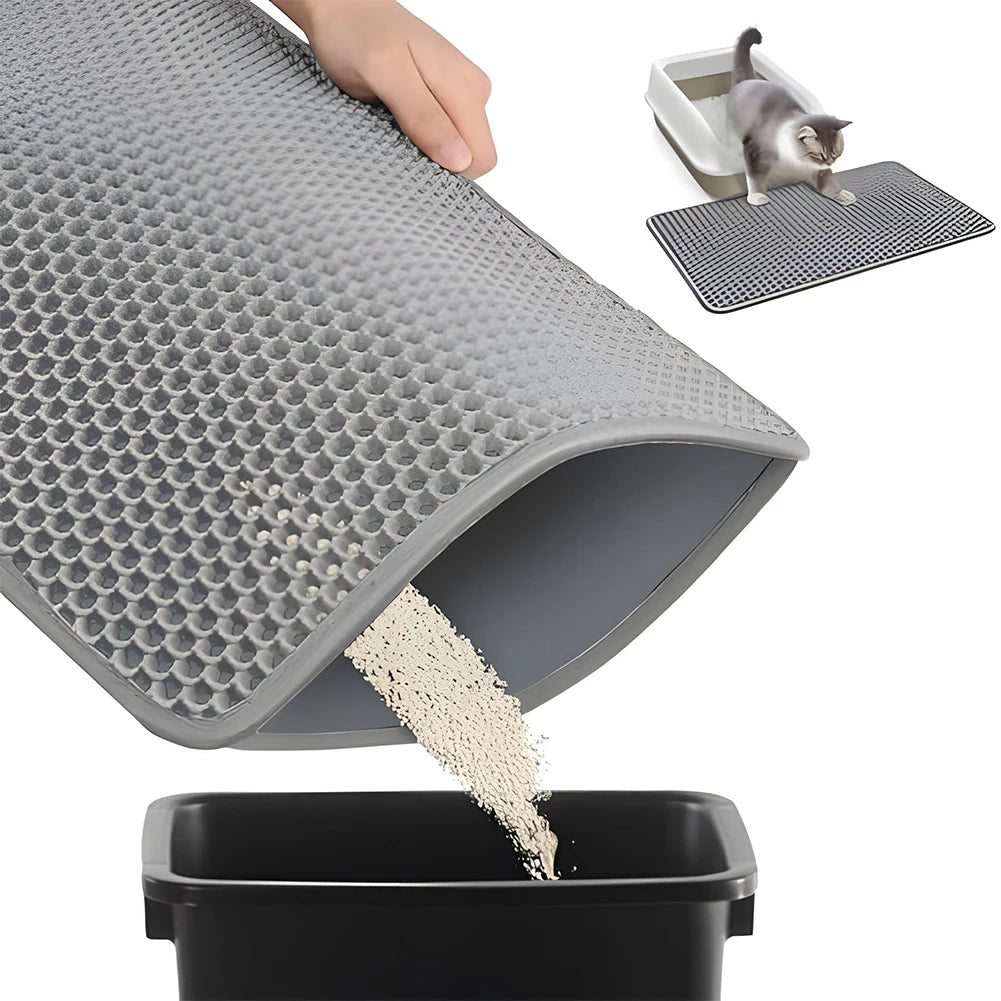 Tapis de litière en nid d'abeille Felinisya