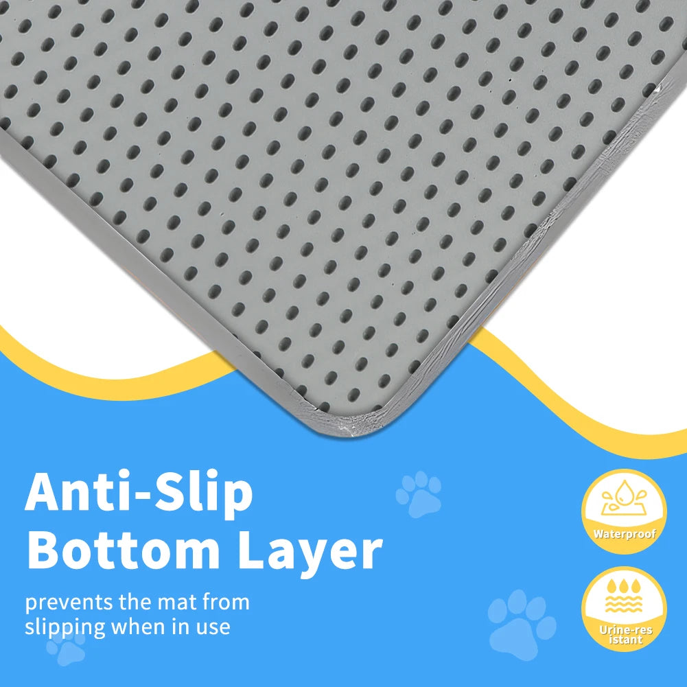 Tapis de litière en nid d'abeille Felinisya