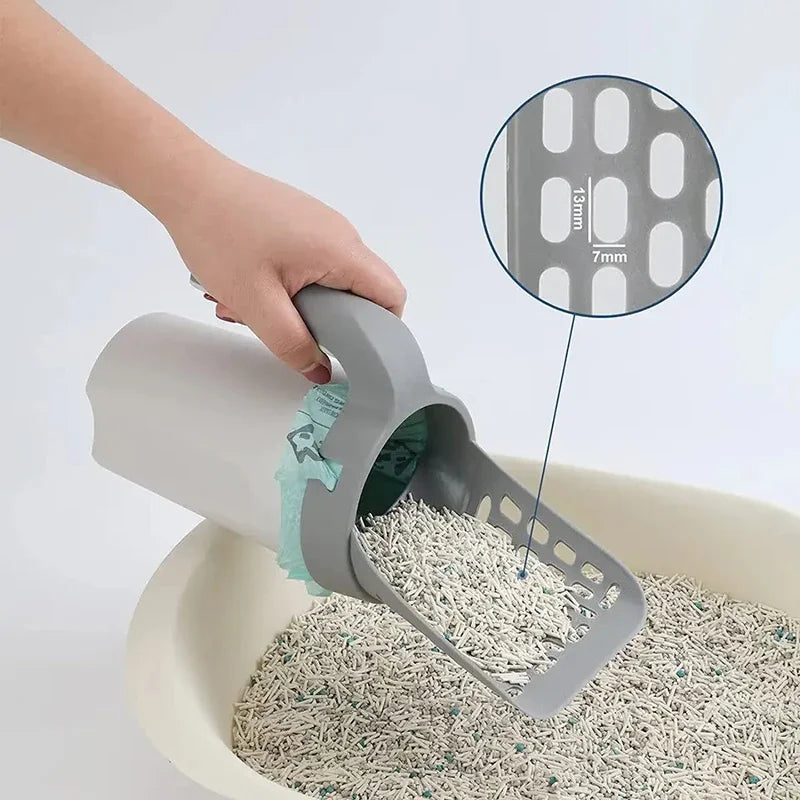 Self-Cleaning Cat Litter Scoop
